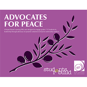 logo for advocates for peace