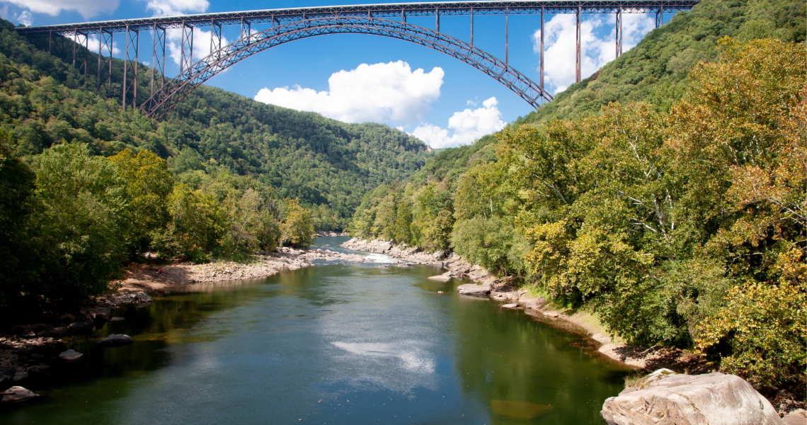 West Virginia’s first national park, New River Gorge